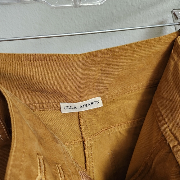 Ulla Johnson rusty brown tapered carpenter pants 0 - Picture 4 of 7
